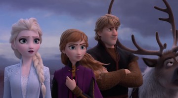 Cena do trailer de Frozen 2 (Foto: Reprodução)