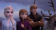 Cena do trailer de Frozen 2 (Foto:Reprodução)