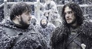 Kit Harington e John Bradley-West em Game of Thrones (Foto: reprodução HBO)