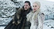 Kit Harington e Emilia Clarke em Game of Thrones (Foto:Reprodução/ HBO)