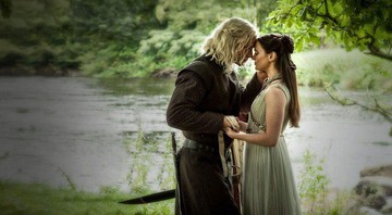 Rhaegar e Lyanna, em uma história prévia aos acontecimentos da série Game of Thrones (Foto: HBO)