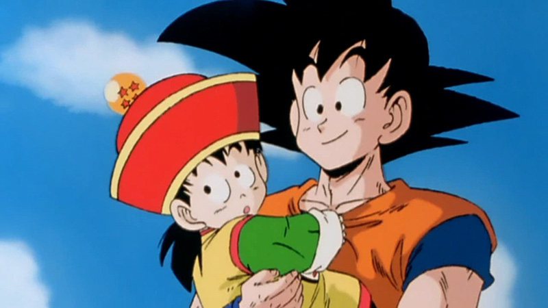 Goku é um péssimo pai (Foto: Dragon Ball / Reprodução)