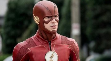 None - Grant Gustin como Flash (Foto: Reprodução /Twitter)