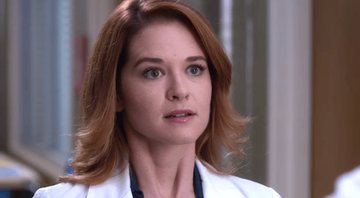 None - April, personagem de Sarah Drew em Grey's Anatomy (Foto: Reprodução)