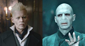 None - Montagem de Grindelwald e Voldemort (Foto: Reprodução)