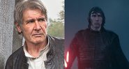 Han Solo (Foto: Reprodução) / Kylo Ren (Foto Reprodução/Lucasfilm)