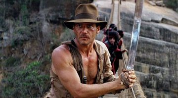Harrison Ford em Indiana Jones e o Templo da Perdição (1984) (Foto: Divulgação)