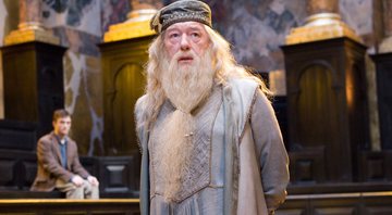 Michael Gambon como Dumbledore (Foto: reprodução)