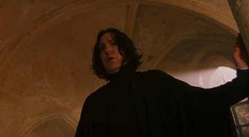 None - Alan Rickman como Severo Snape (foto: reprodução Warner)