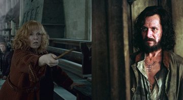 Molly Weasley e Sirius Black de Harry Potter (Foto: Reprodução / Warner Bros)