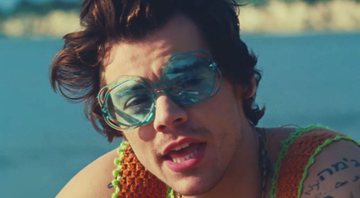 None - Harry Styles no videoclipe de Watermelon Sugar (Foto: Reprodução/Youtube)