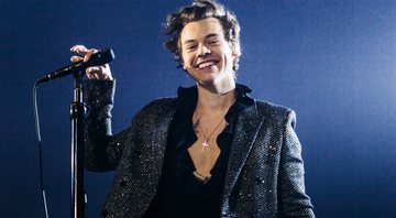 Harry Styles durante show (Foto: Helene Marie Pambrun / Getty Images)