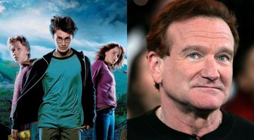 None - Harry Potter e o Prisioneiro de Azkaban (2004) (Foto: Divulgação) e Robin Williams (Foto: Peter Kramer/Getty Images)