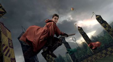 Harry Potter jogando quadribol (Foto: Reprodução / Warner Bros. Pictures)