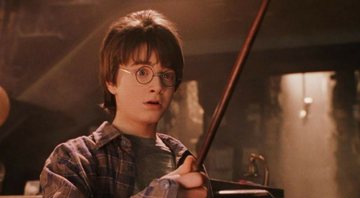 Daniel Radcliffe em Harry Potter (Foto: Reprodução)