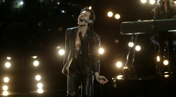 None - Harry Styles no Grammy 2021 (Foto: Francis Specker/ Getty Images)