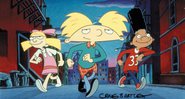 Helga, Arnold e Gerald em Ei Arnold (Foto: Divulgação / Nickelodeon)