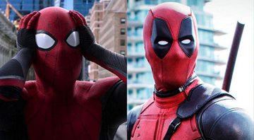 Montagem de Tom Holland como Homem-Aranha e Ryan Reynolds como Deapool (Foto 1: Reprodução/Marvel | Foto 2: Reprodução Fox)