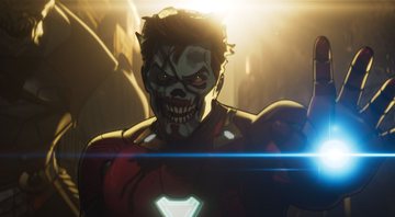 None - Homem de Ferro zumbi em cena do quinto episódio de What If...? (Foto: Divulgação/Disney)