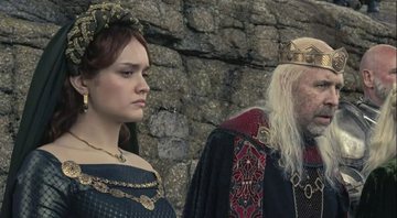 Olivia Cooke e Paddy Considine em A Casa do Dragão (Foto: Reprodução/HBO)