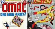 OMAC One Man Army #1 e Superman’s Girlfriend Lois Lane #123 (Imagens: DC Comics / Reprodução Screen Rant)