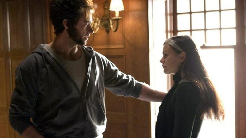 Hugh Jackman como Wolverine e Anna Paquin como Vampira (Foto: Reprodução)