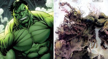 None - Hulk e Hulk alterado (Fotos: Reprodução / Marvel)