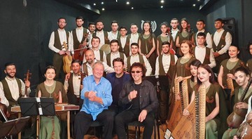 None - Ian Gillan e Tony Iommi ganham homenagem de orquestra armênia (Foto: Reprodução / Instagram)