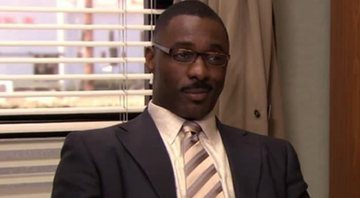 None - Idris Elba em The Office (Foto: Reprodução/NBC)