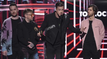None - Imagine Dragons no Billboard Music Awards 2019 (Foto:Chris Pizzello/Invision/AP)