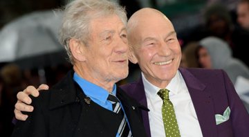 Ian McKellen e Patrick Stewart (Foto: Jonathan Short/AP)