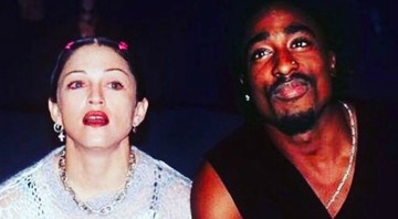 Madonna e Tupac Shankur (Foto:Instagram/Reprodução)