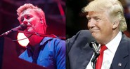 Magne Furuholmen e Donald Trump (Foto 1: Torsten Gadegast/Geisler-Fotopre/AP | Foto 2: AP)
