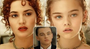 Inteligência Artificial imagina como seria filha de Jack e Rose em Titanic (Foto: Reprodução)