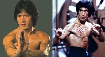 None - Bruce Lee/  Jackie Chan (foto: Reprodução/ Operação Dragão)
