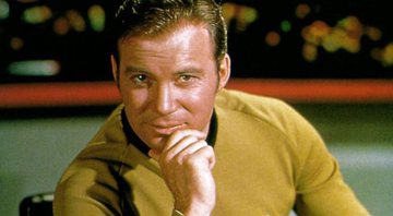 William Shatner como James T. Kirk (Foto; Reprodução)
