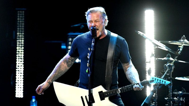 James Hetfield, vocalista do Metallica (Foto: Kevin Winter/Getty Images)