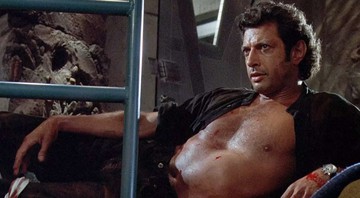 None - Jeff Goldblum em cena do Jurassic Park (Foto:Reprodução)
