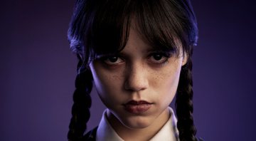 Jenna Ortega como Wandinha Addams (Foto: MATTHIAS CLAMER/NETFLIX)