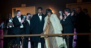Jennifer Hudson como Aretha Franklin e Marlon Wayans como Ted White em Respect: A História de Aretha Franklin