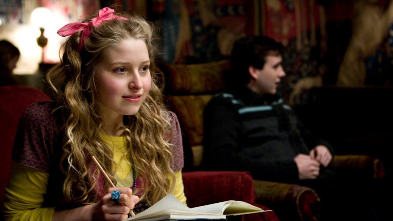 Jessie Cave como Lilá Brown em Harry Potter (Foto: Reprodução)
