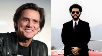 None - Jim Carrey (Foto: Getty Images / Christopher Polk / Equipe) | The Weeknd em apresentação no Billboard Music Awards em 2021 (Foto: Rich Fury/Getty Images for dcp)