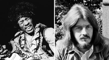 None - Jimi Hendrix (Foto: Bruce Fleming/AP) e John Bonham (Foto: AP)