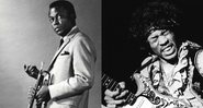 Miles Davis (Foto: Divulgação) / Jimi Hendrix (Foto: Bruce Fleming / AP)