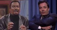 Montagem de Jimmy Fallon no SNL e no The Tonight Show (Fotos: Reprodução)