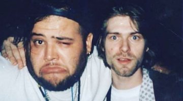 None - João Gordo e Kurt Cobain (Foto: Instagram / Reprodução)