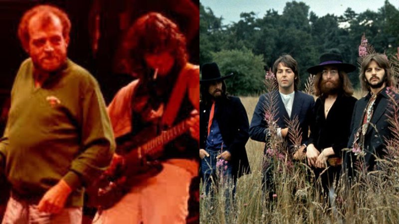 Joe Cocker e Jimmy Page (Foto 1: Reprodução/Youtube) e Beatles (Foto 2: AP Images)