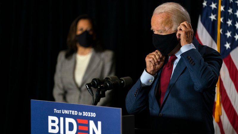 Joe Biden e Kamala Harris (Foto: AP Photo/Carolyn Kaster)