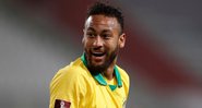 Neymar em jogo do Brasil (Foto: Paolo Aguilar-Pool/Getty Images)