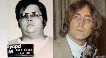 Mark David Chapman em 1980 (Foto: Reprodução / CNN / Reuters) e John Lennon (Foto: AP)